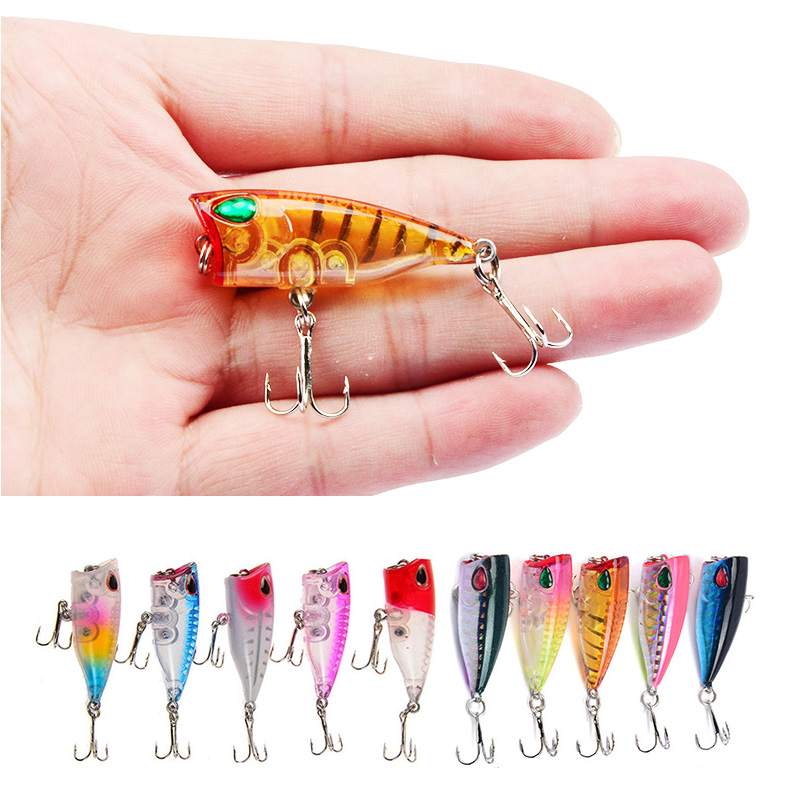 Fishing Lure Crankbait - YUCONG 1PC Mini Popper Fishing Lure