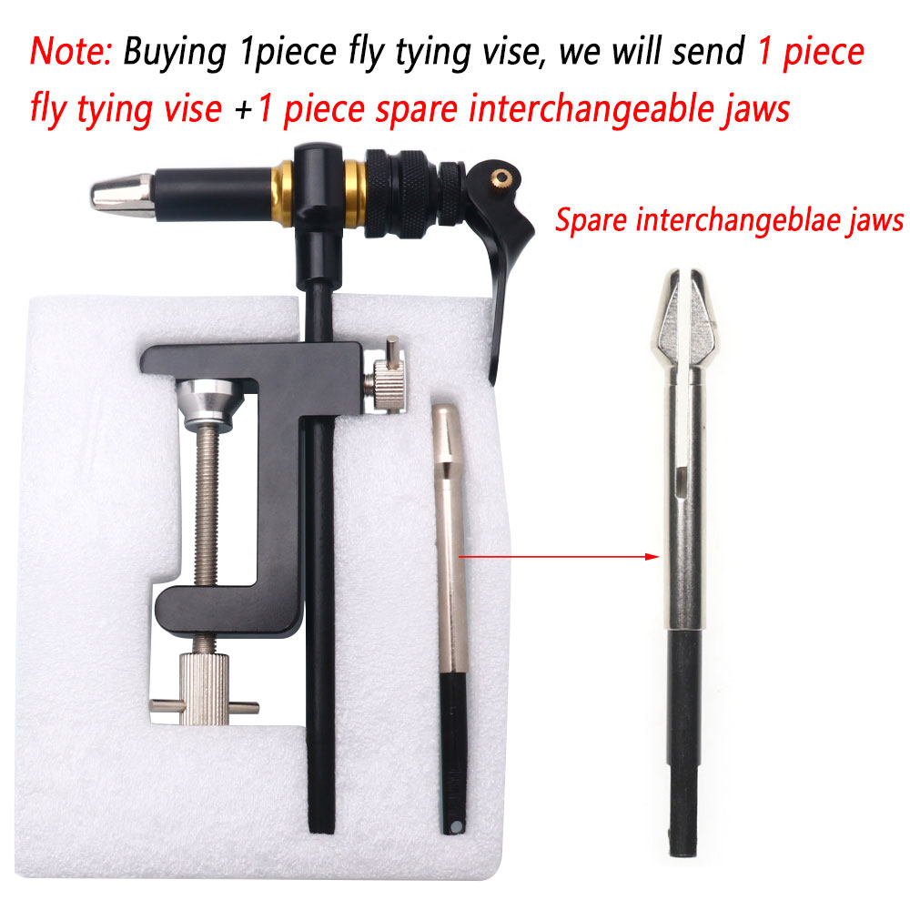 1PC 360° Rotation C-Clamp Fly  - Fishing Lure Jig recension och pris