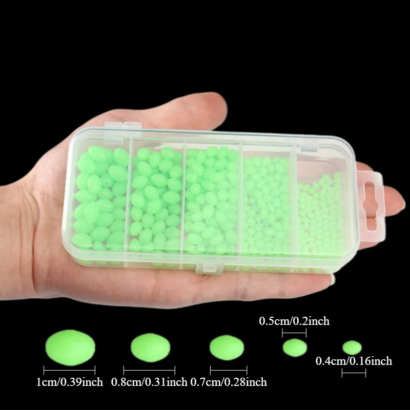 Ackibbik 375pcs/box Luminous F - Fishing Lure Box recension och pris