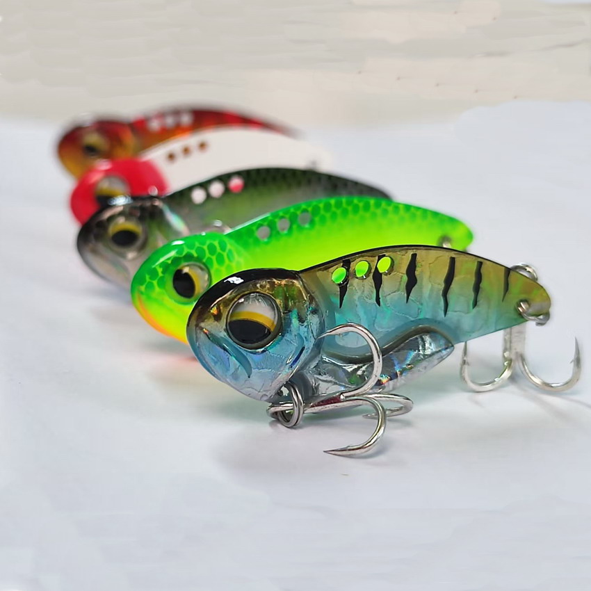 6pcs Metal VIB Fishing Lures 7 - Fishing Lure Blade Bait recension och pris