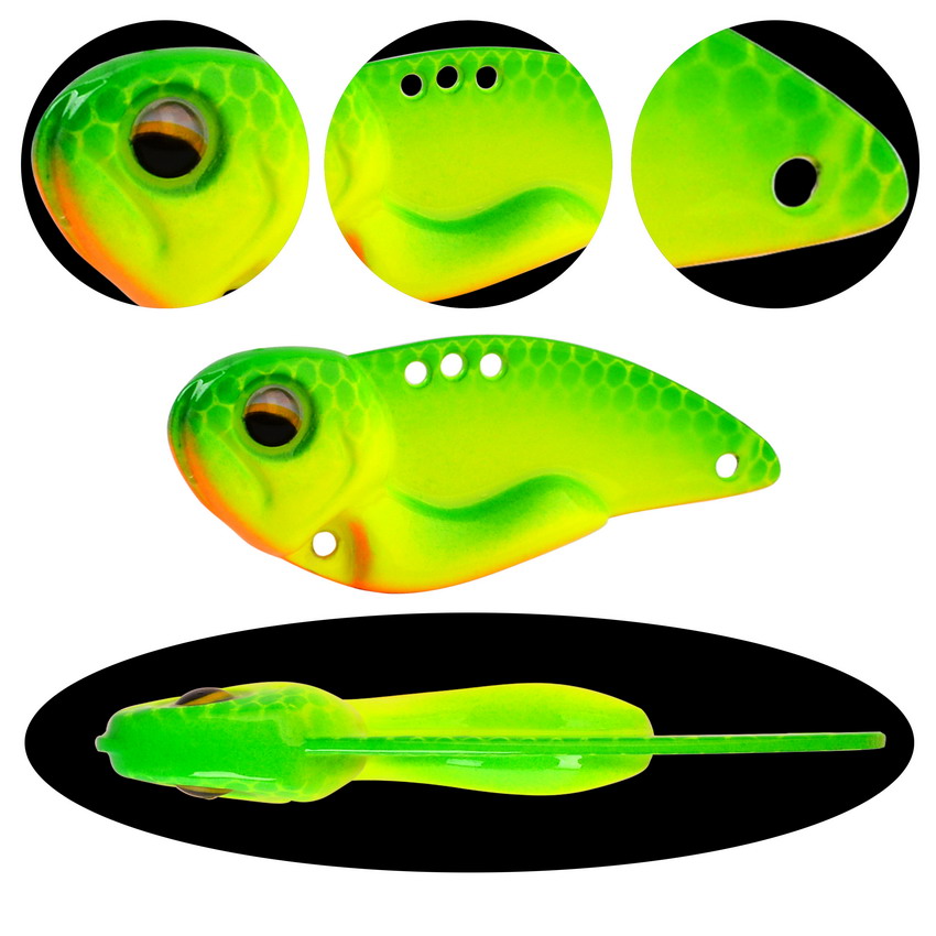 6pcs Metal VIB Fishing Lures 7 - Fishing Lure Blade Bait recension och pris