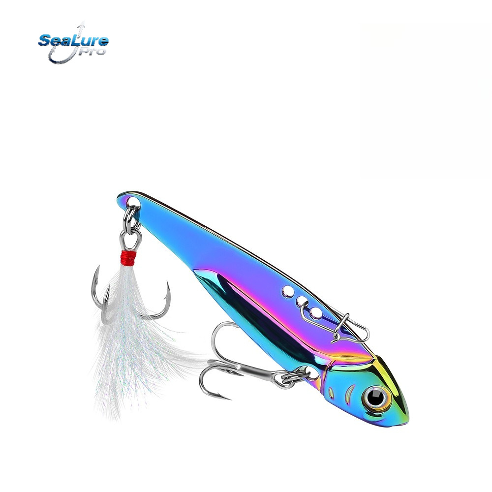 Colorful Metal VIB Lure Bait,  - Fishing Lure Spoon recension och pris