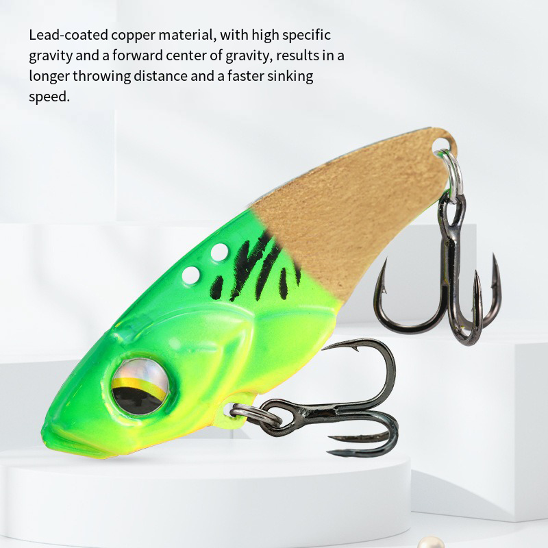 Metal VIB Fishing Lure Hard Vi - Fishing Lure Blade Bait recension och pris