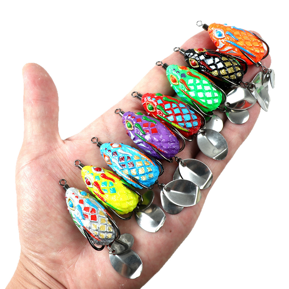 4cm/5.8g 1pc/8pcs Thai Style T - Fishing Lure Blade Bait recension och pris