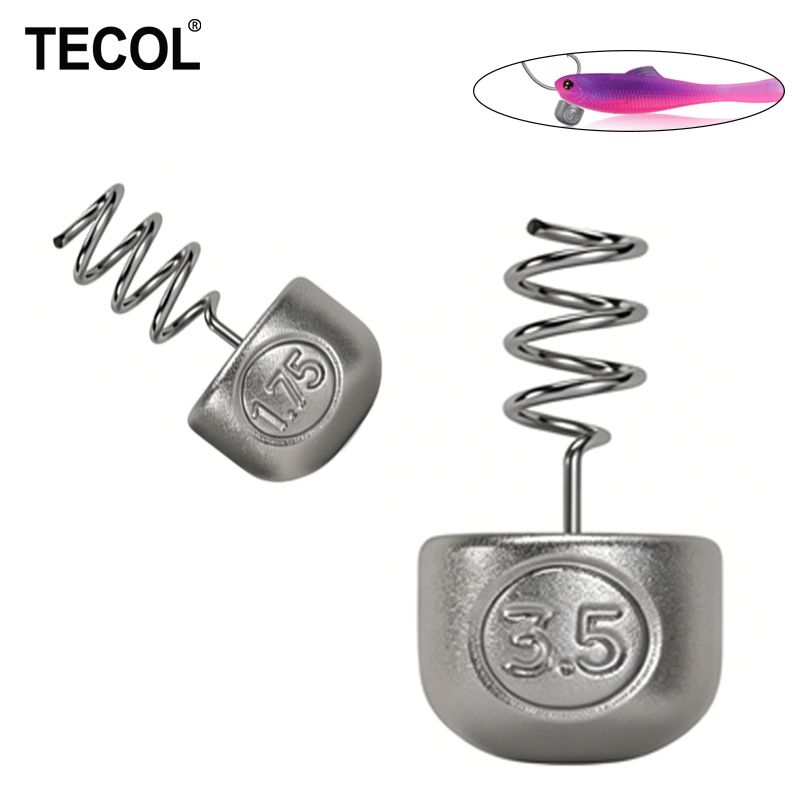 TECOL 1G 1.75G 2.7G 3.5G Spira - Fishing Lure Accessories recension och pris