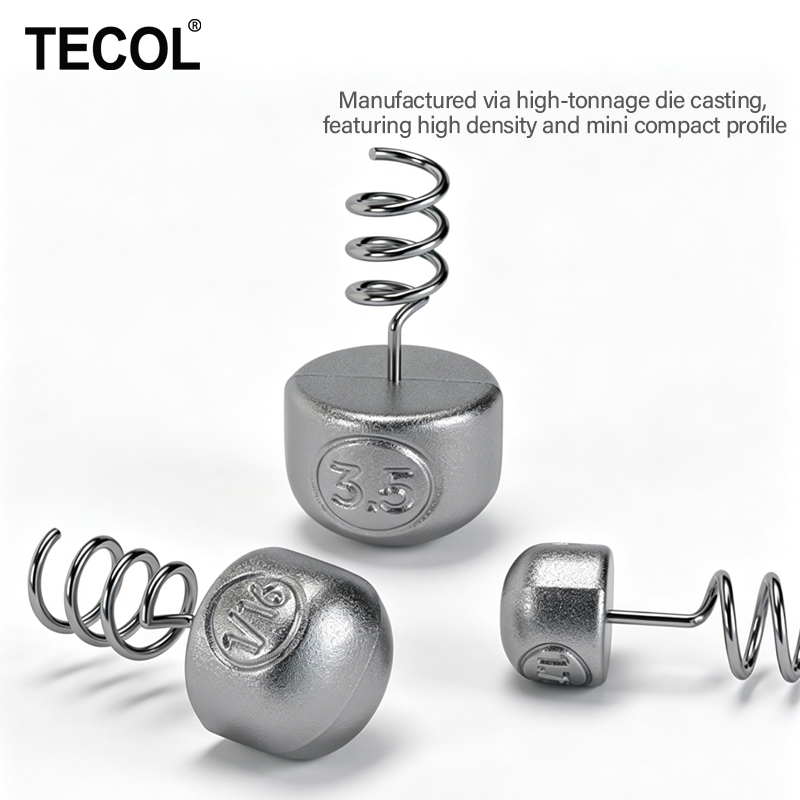 TECOL 1G 1.75G 2.7G 3.5G Spira - Fishing Lure Accessories recension och pris