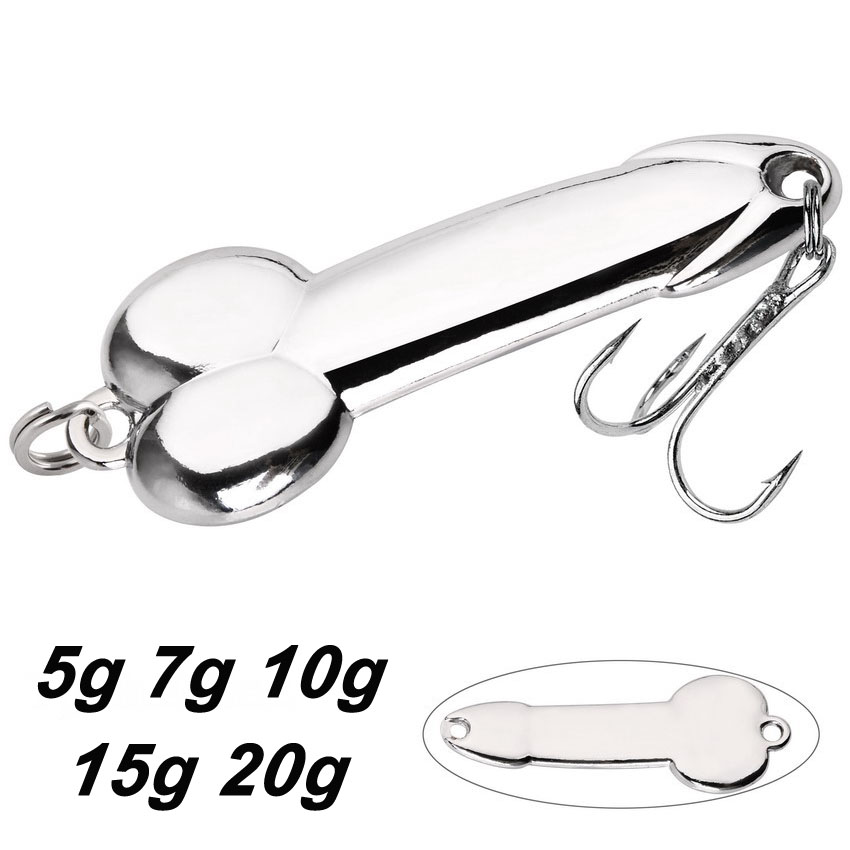 Metal Spoon Penis Shape Fishin - Fishing Lure Spinnerbait recension och pris