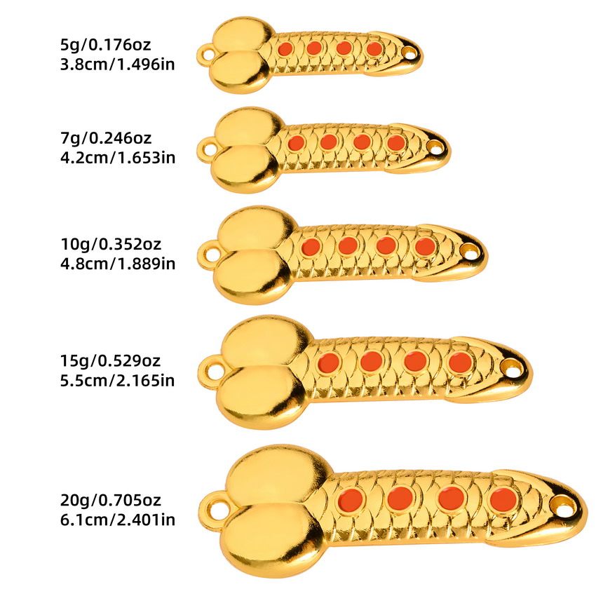 Metal Spoon Penis Shape Fishin - Fishing Lure Spinnerbait recension och pris