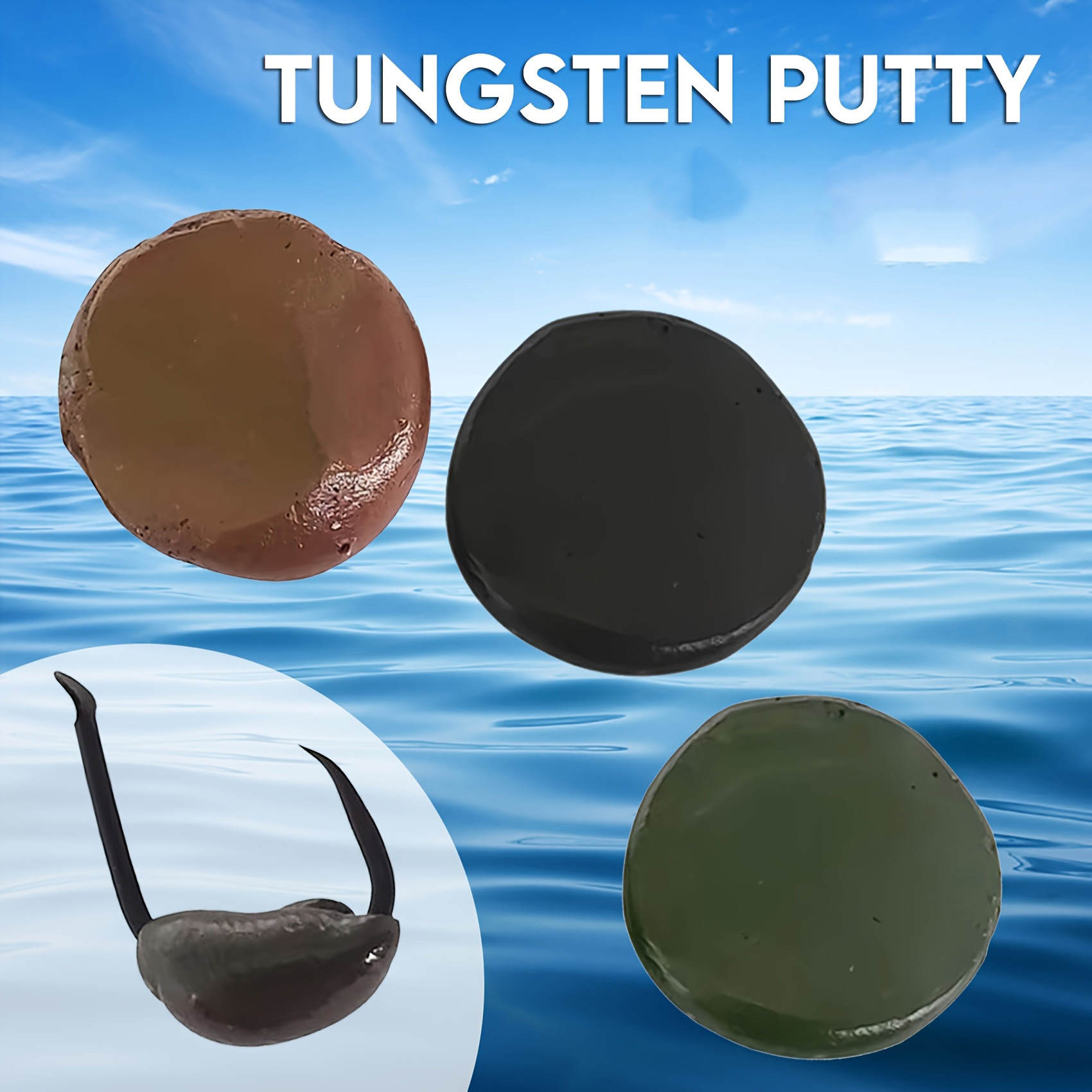 Tungsten Putty 0.5oz(15g) Tika - Fishing Lure Accessories recension och pris