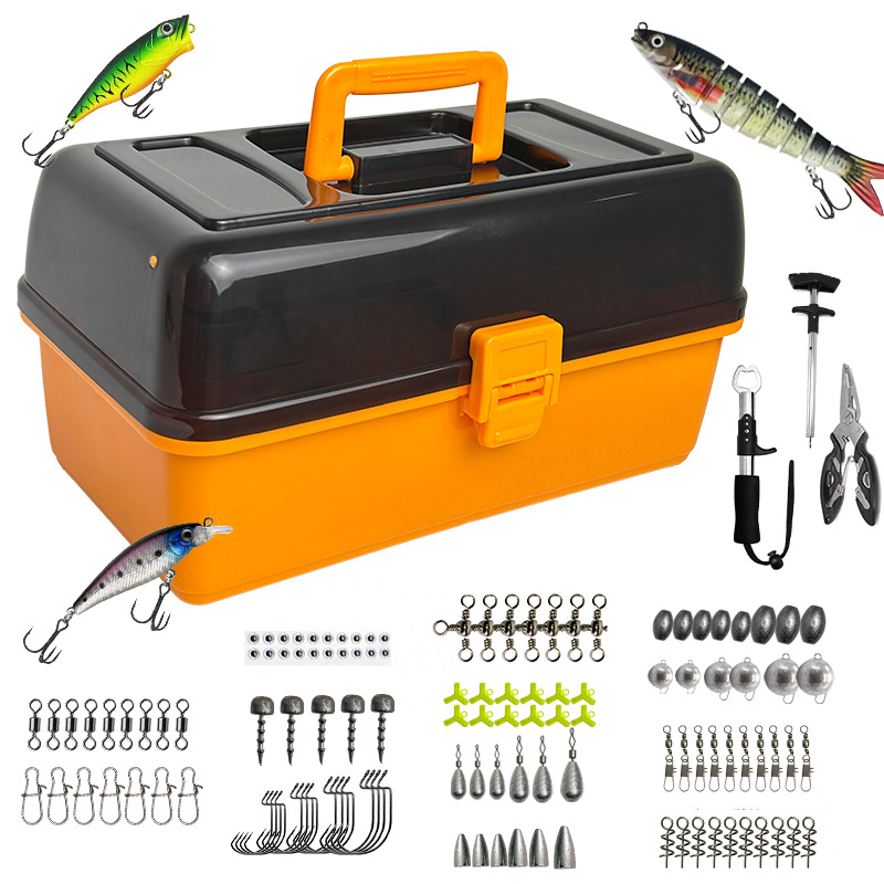 Large Four-Layer Outdoor Fishi - Fishing Lure Box recension och pris