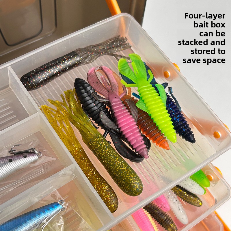 Large Four-Layer Outdoor Fishi - Fishing Lure Box recension och pris