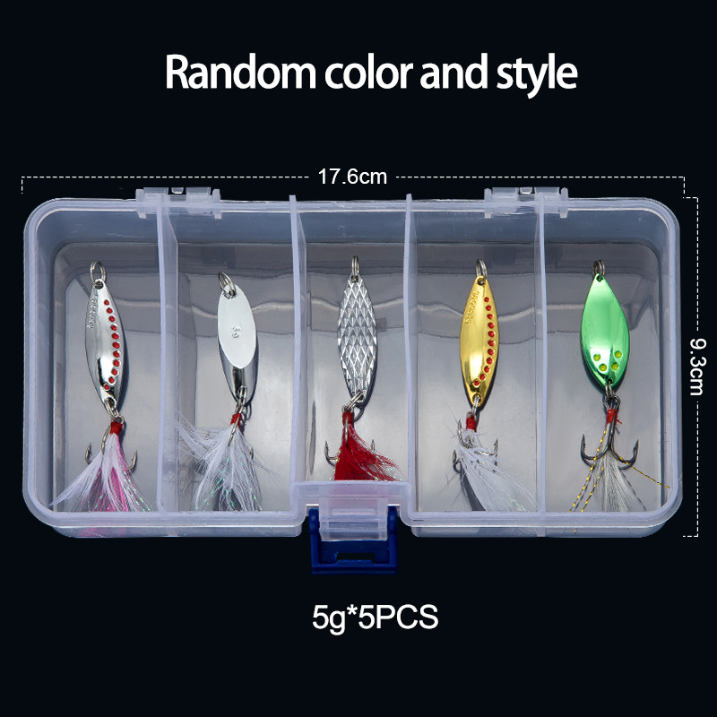 Metal Spoon Spinner Fishing Lu - Fishing Lure Spinnerbait recension och pris