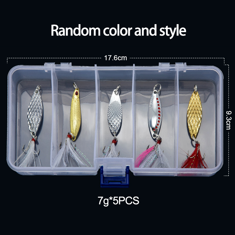 Metal Spoon Spinner Fishing Lu - Fishing Lure Spinnerbait recension och pris