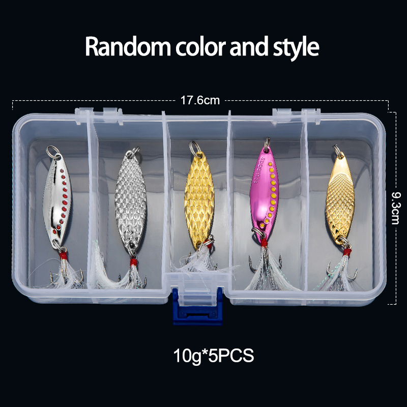 Metal Spoon Spinner Fishing Lu - Fishing Lure Spinnerbait recension och pris