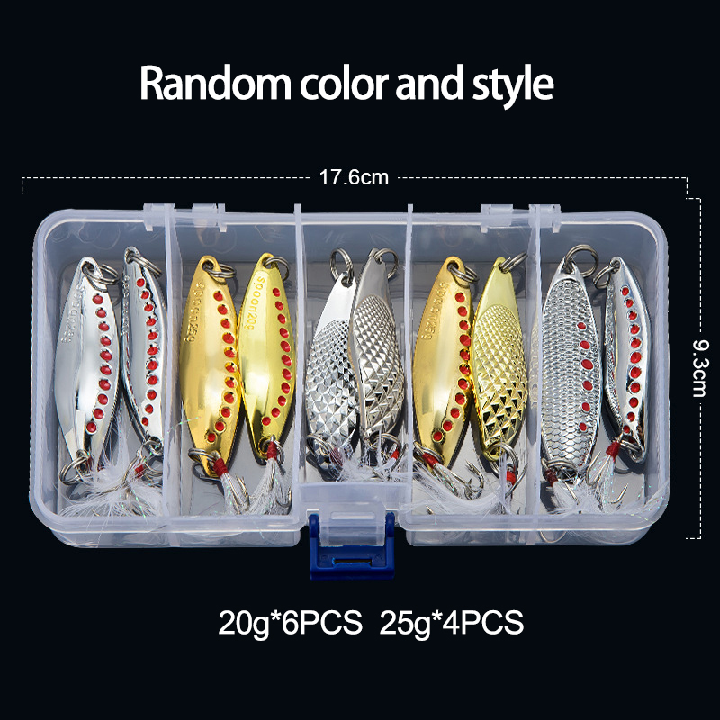 Metal Spoon Spinner Fishing Lu - Fishing Lure Spinnerbait recension och pris