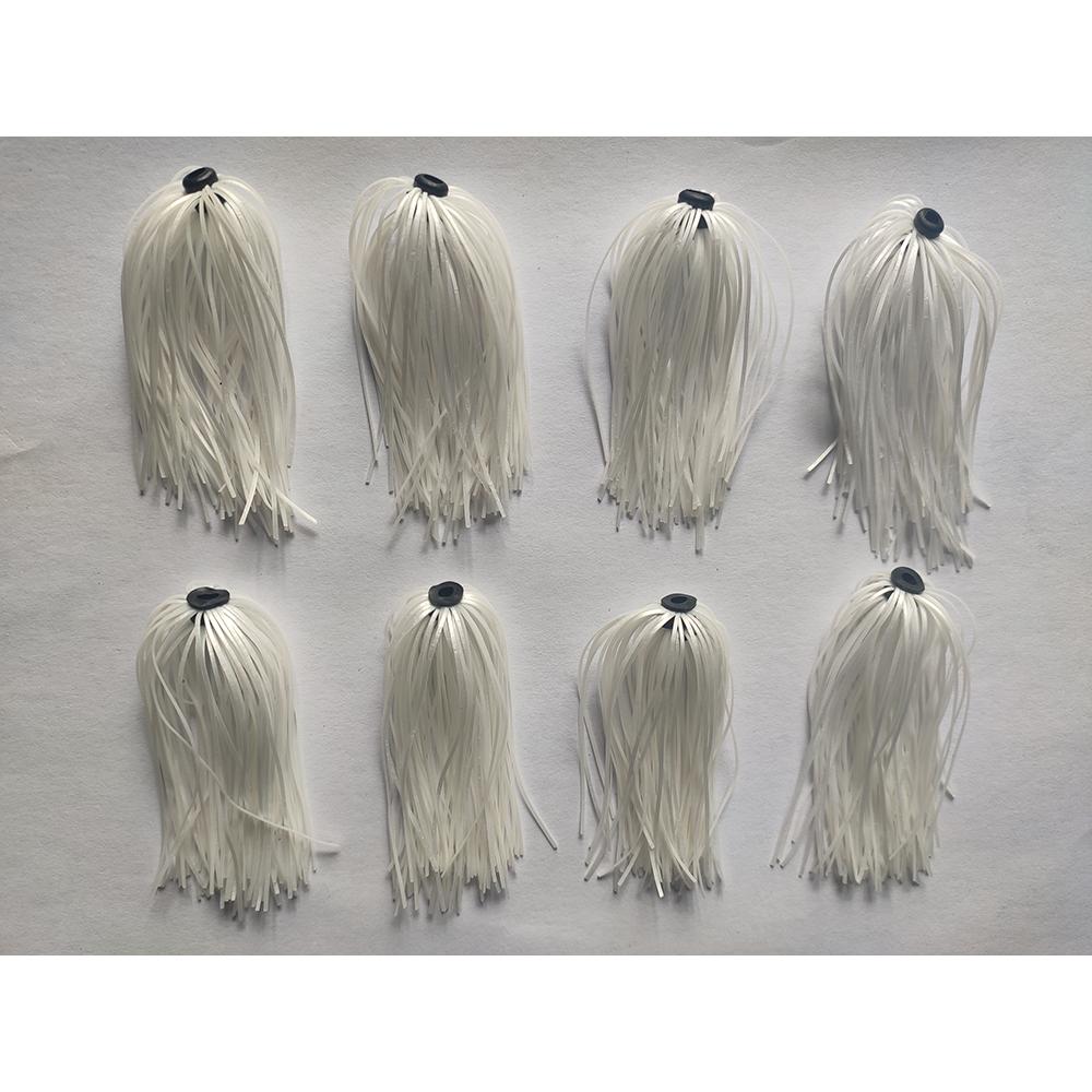 8 Bundles 50 Strands Silicone  - Fishing Lure Spinnerbait recension och pris