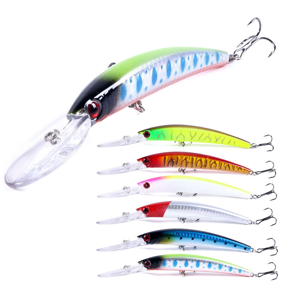 1PCS 15cm 15g  Deep Diving Jer - Fishing Lure Jerkbait recension och pris