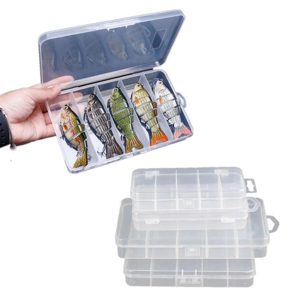 1/3pcs 3 Sizes of Plastic Fish - Fishing Lure Box recension och pris
