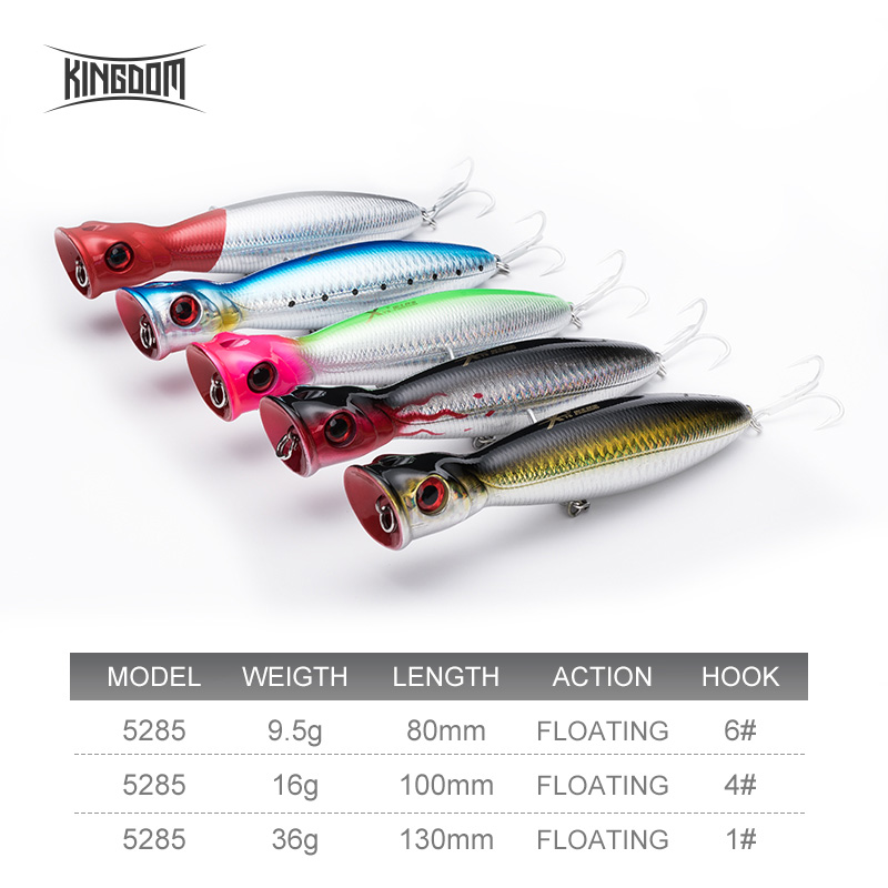 Kingdom Floating Popper Fishin - Fishing Lure Popper recension och pris