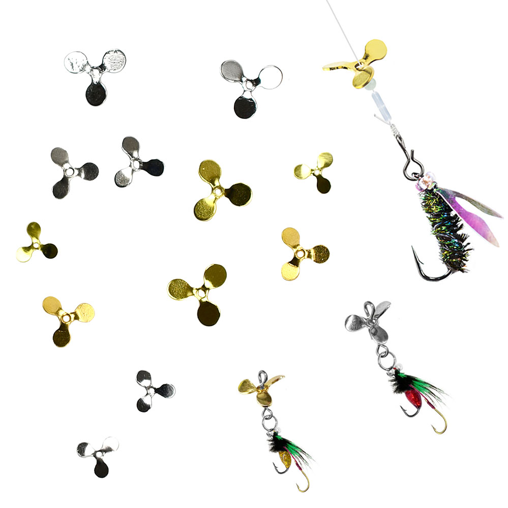 200Pcs 3-Blade Propeller Fishi - Fishing Lure Blade Bait recension och pris