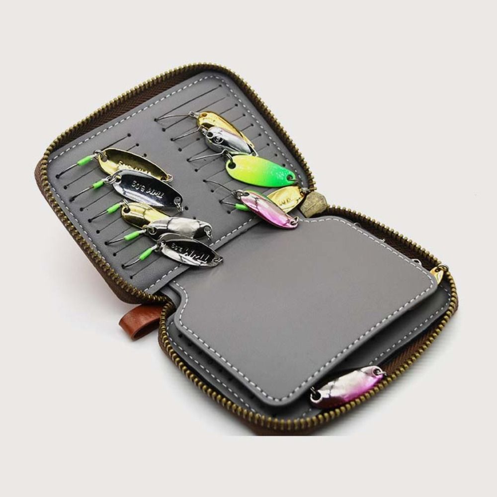 PU Leather Lure Wallet Bag Lur - Fishing Lure Spinner recension och pris