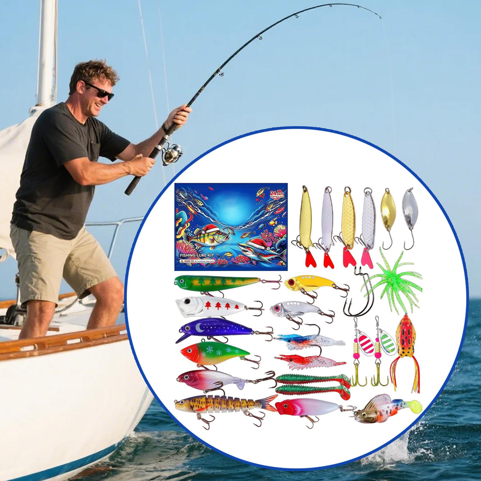 2026 Christmas Countdown Calen - Fishing Lure Kit recension och pris