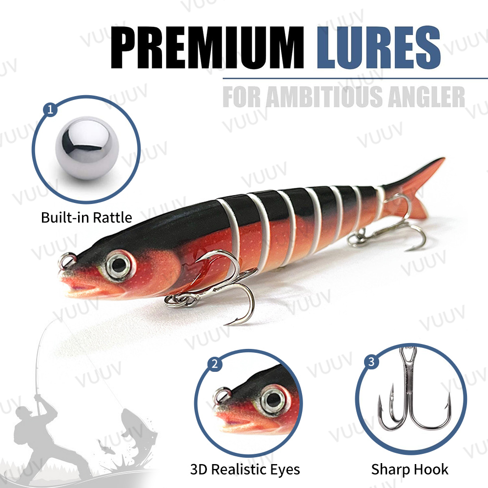 10 pcs Fishing Lures for Bass  - Fishing Lure Popper recension och pris