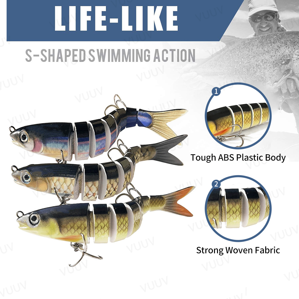 10 pcs Fishing Lures for Bass  - Fishing Lure Popper recension och pris