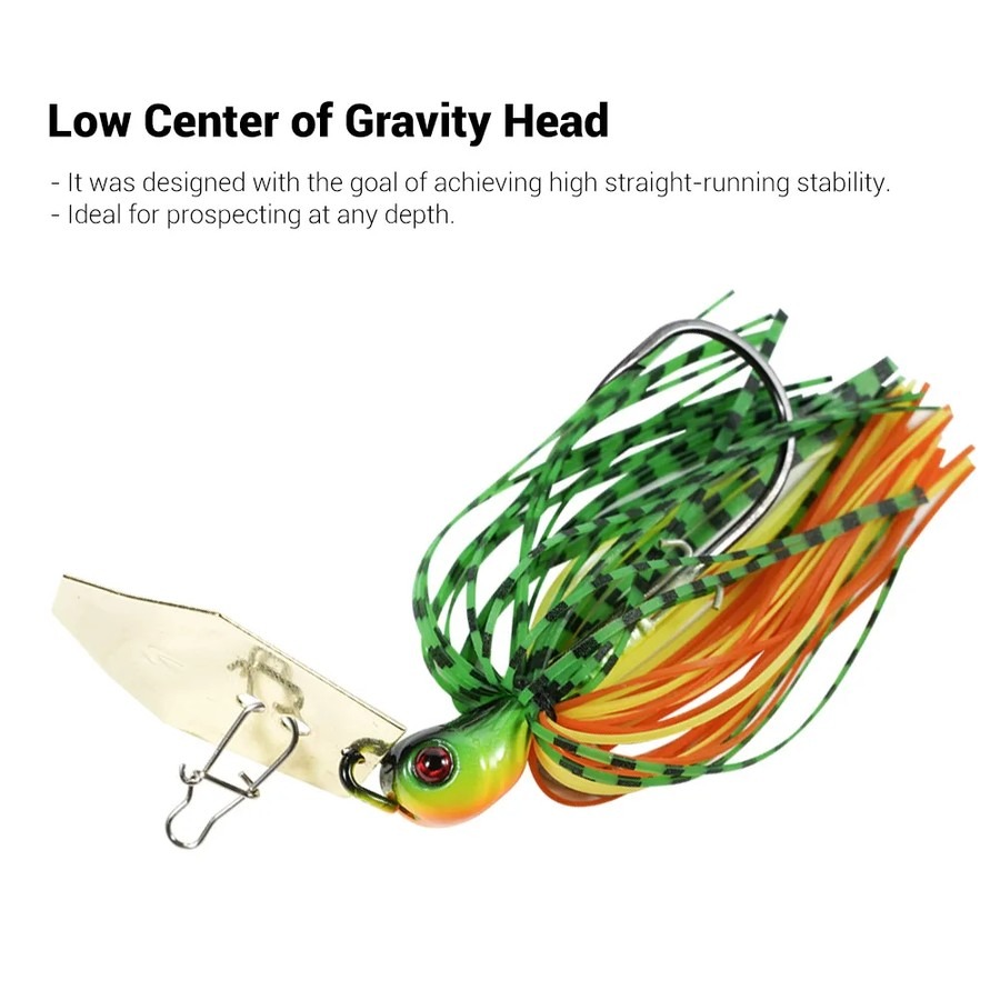 Noeby Chatterbait Bladed Jig 1 - Fishing Lure Blade Bait recension och pris