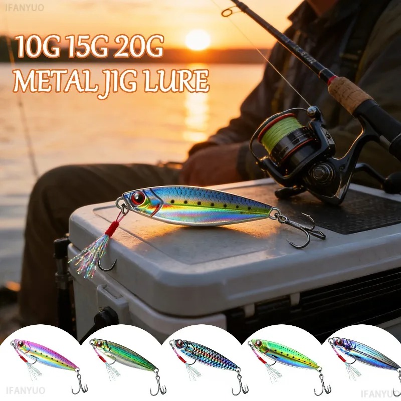 3D Printed Metal VIB Fishing L - Fishing Lure Blade Bait recension och pris
