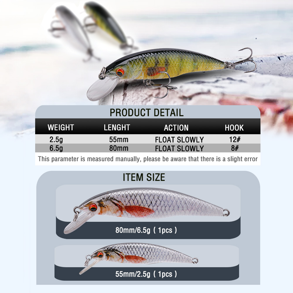 GOBASS Jerkbait Hunting Fishin - Fishing Lure Jerkbait recension och pris