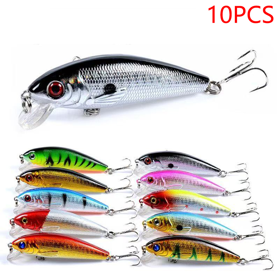 10PCS Jerkbait Minnow Crankbai - Fishing Lure Jerkbait recension och pris