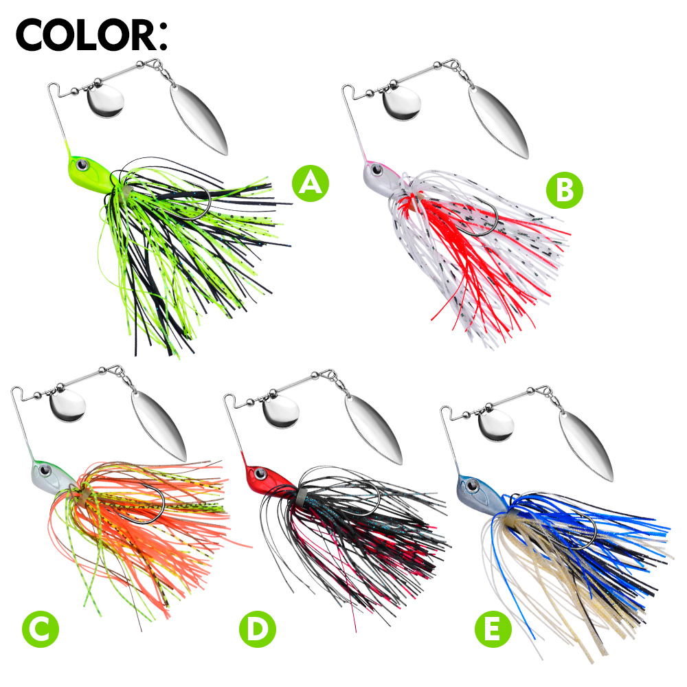 Proberos 10/14g Spinner Bait F - Fishing Lure Blade Bait recension och pris
