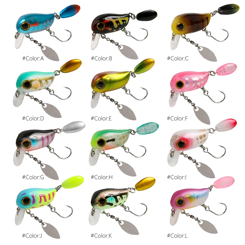 Floating Micro Crankbaits 30mm - Fishing Lure Crankbait recension och pris
