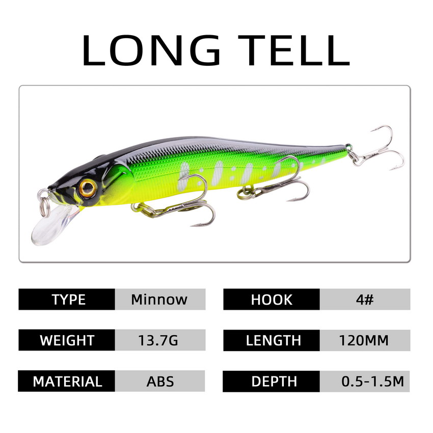 1pcs Fishing Lure 115mm/14g Mi - Fishing Lure Crankbait recension och pris