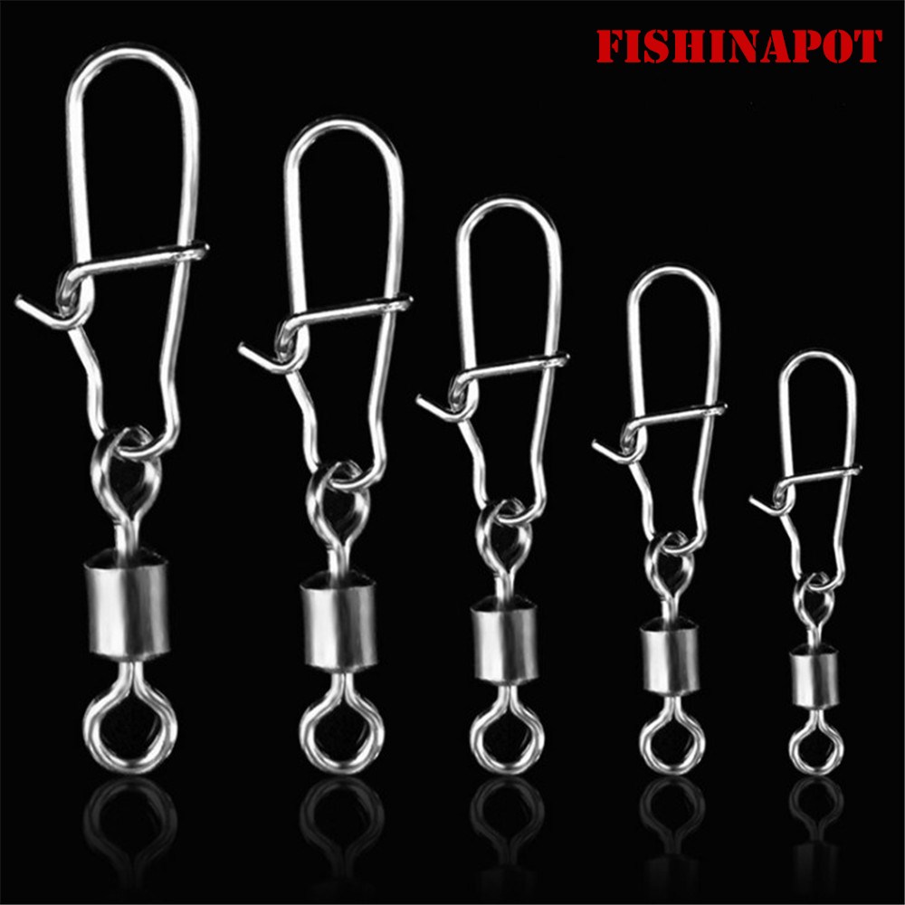 FISHINAPOT 30pcs/lot 2#-10# St - Fishing Lure Spinnerbait recension och pris