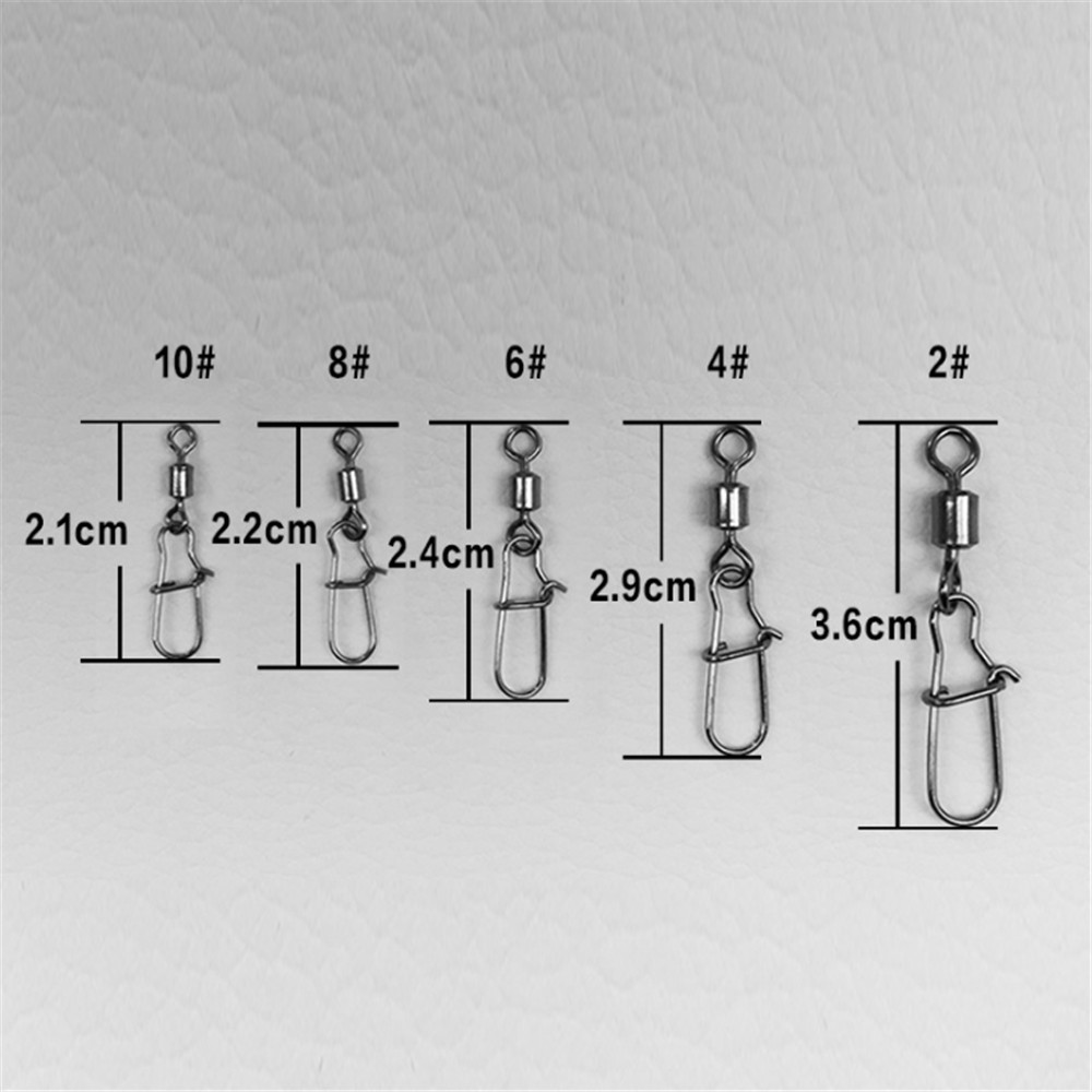 FISHINAPOT 30pcs/lot 2#-10# St - Fishing Lure Spinnerbait recension och pris