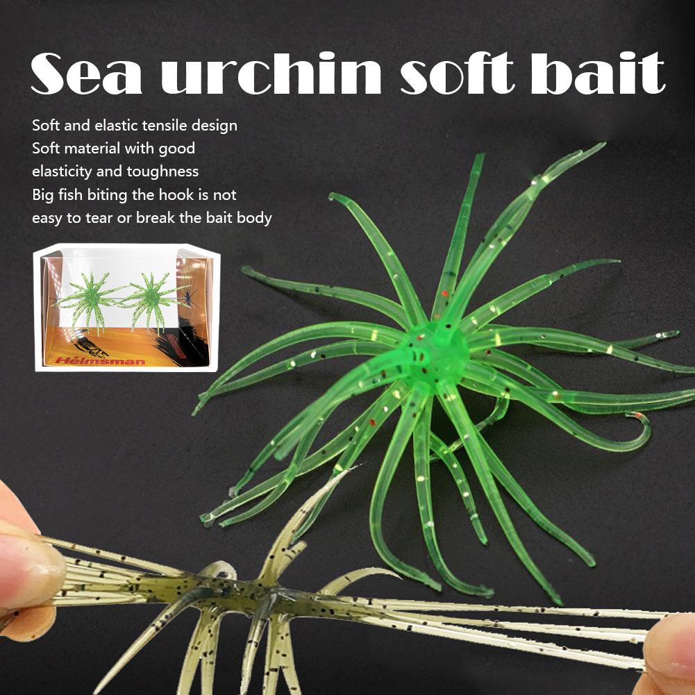 Floating TPR Sea Urchin Spiky  - Fishing Lure Spinnerbait recension och pris