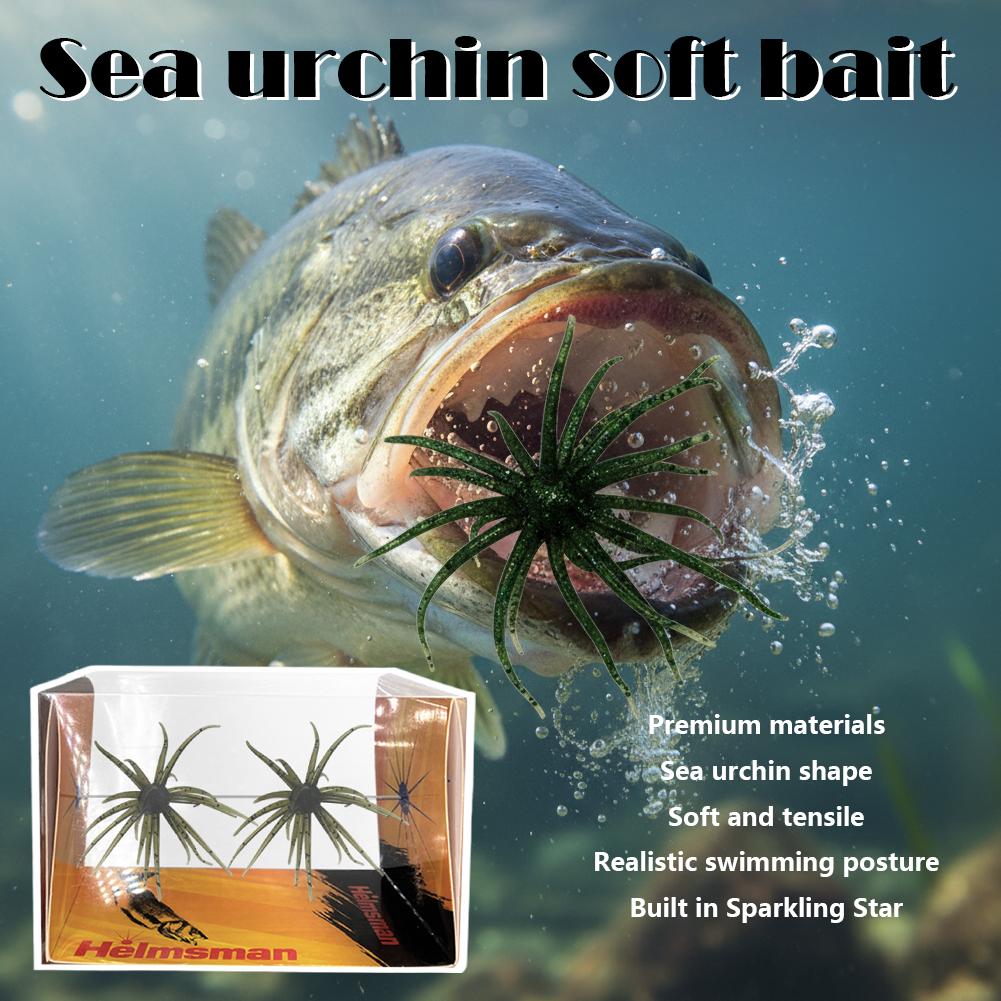 Floating TPR Sea Urchin Spiky  - Fishing Lure Spinnerbait recension och pris
