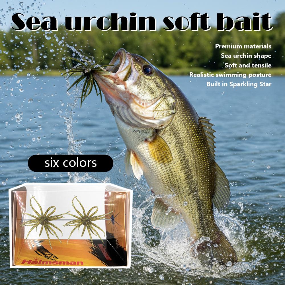 Floating TPR Sea Urchin Spiky  - Fishing Lure Spinnerbait recension och pris