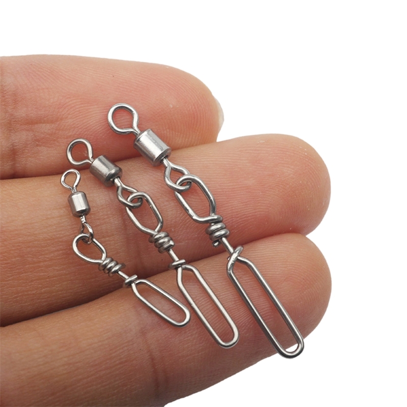 10Pcs Stainless Steel Quick Sn - Fishing Lure Kit recension och pris