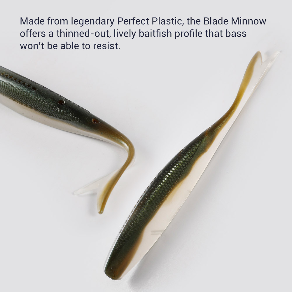 NOEBY Soft Lure Blade Minnow 9 - Fishing Lure Blade Bait recension och pris