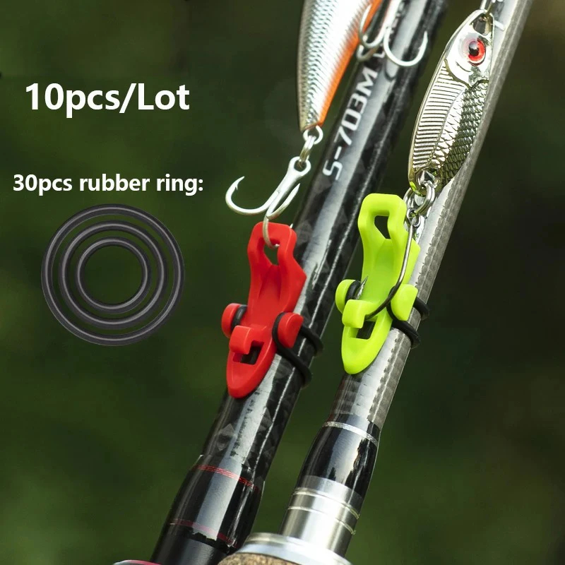 10pcs Fishing Rod Pole Hook Ke - Fishing Lure Jig recension och pris