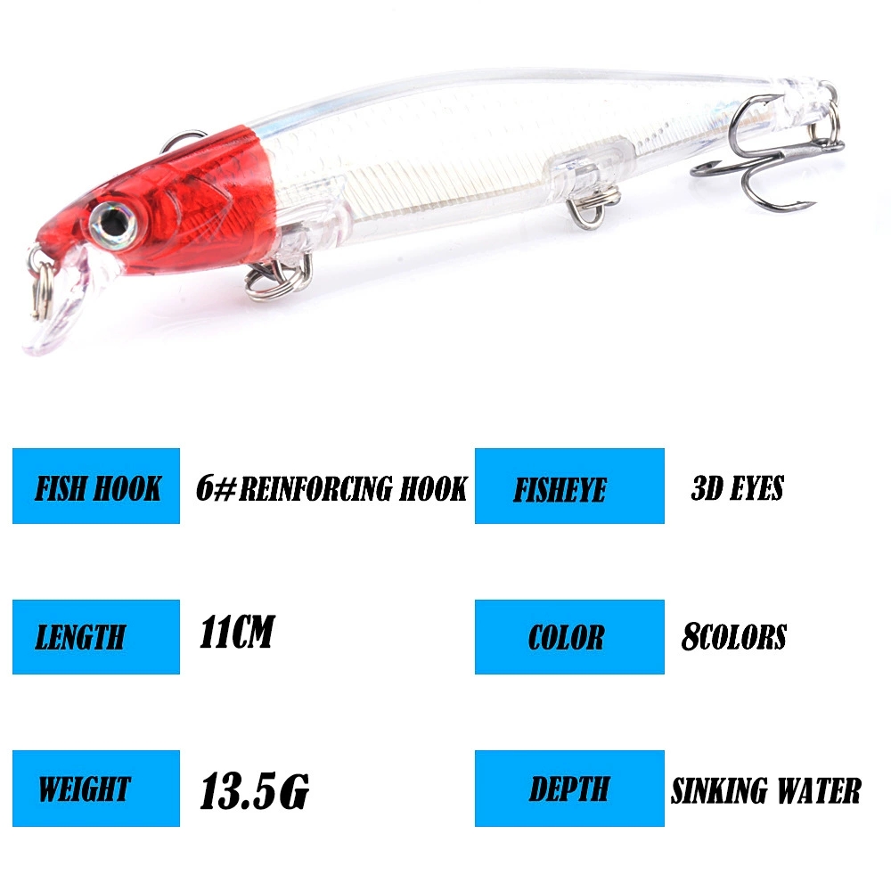 1pc Laser Sinking Minnow Fishi - Fishing Lure Jerkbait recension och pris