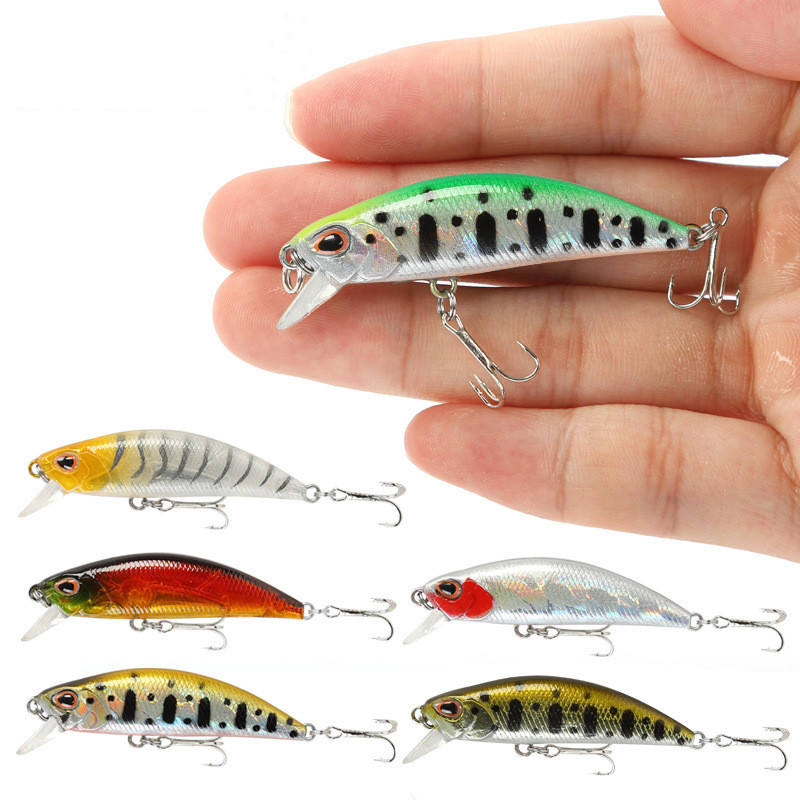 Mini Sinking Minnow Wobblers F - Fishing Lure Crankbait recension och pris