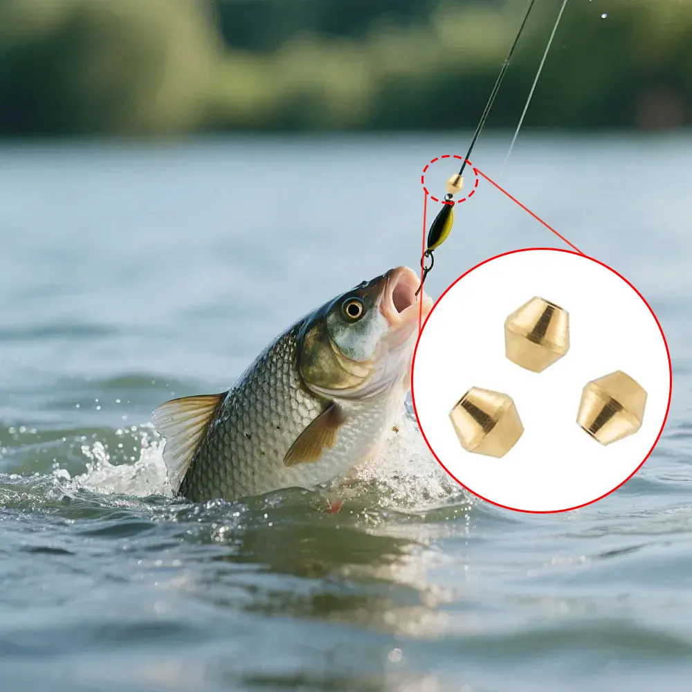 40pcs DIY Lure Brass Fishing B - Fishing Lure Spinnerbait recension och pris