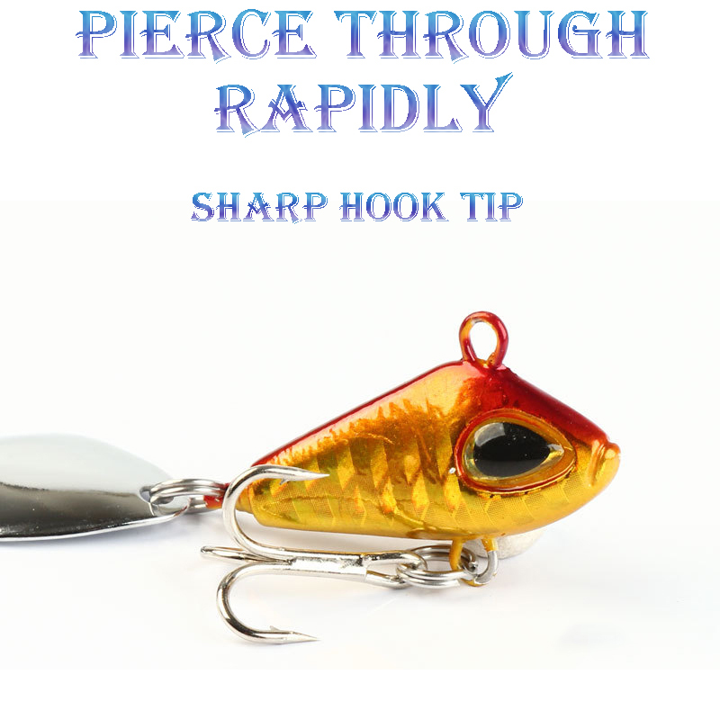 1pc 6/11/18/22g VIB Crankbaits - Fishing Lure Spinnerbait recension och pris