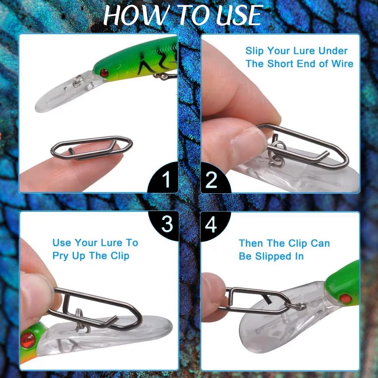 9KM Fishing Snap Kit 110pcs Po - Fishing Lure Kit recension och pris