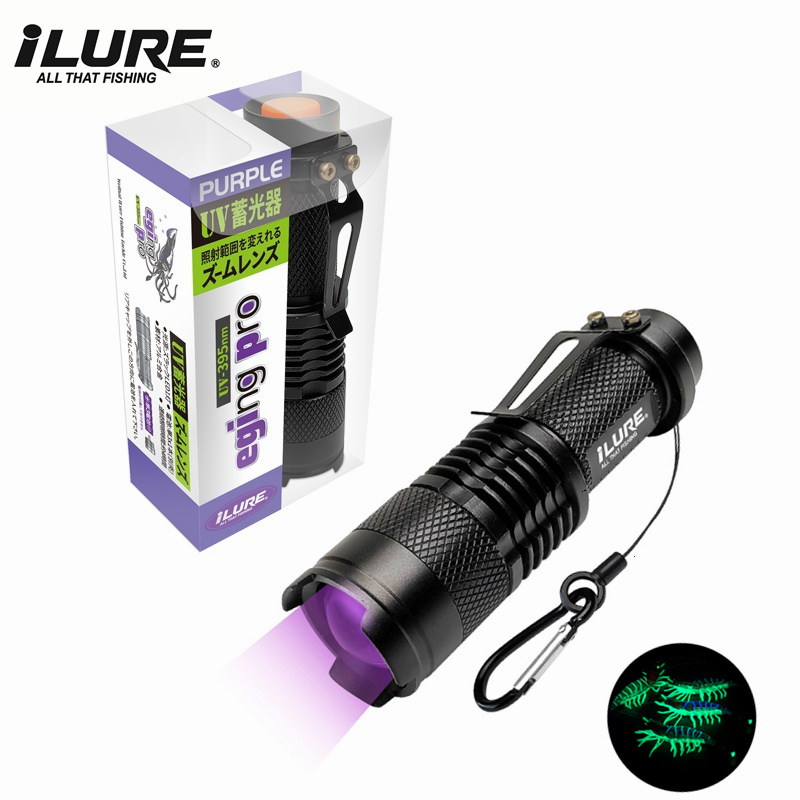 Mini UV Flashlight 395nm Ultra - Fishing Lure Jig recension och pris