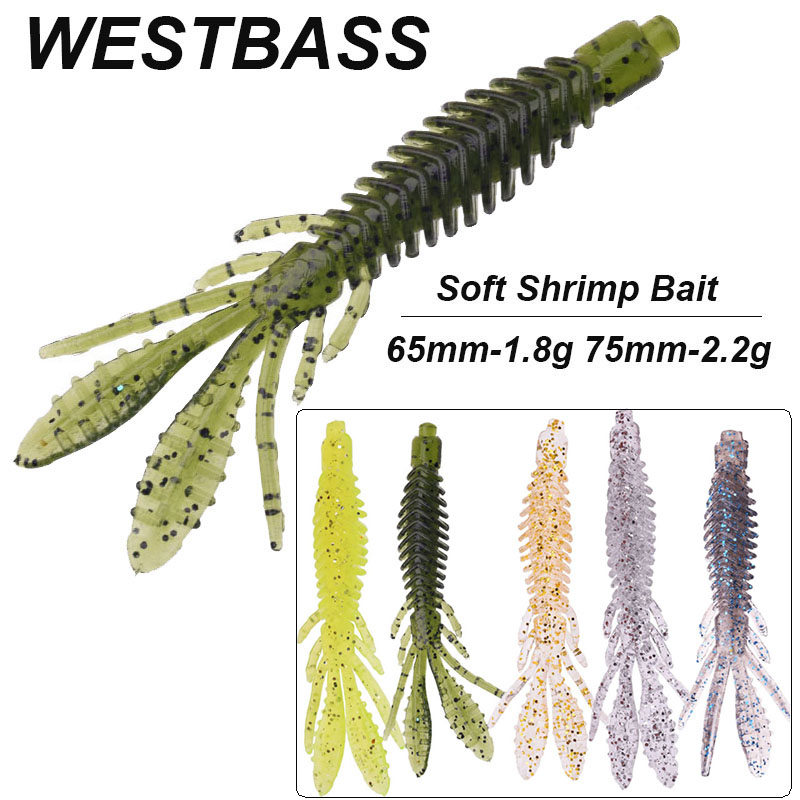 WESTBASS 5PCS Soft Larva Baits - Fishing Lure Spinnerbait recension och pris